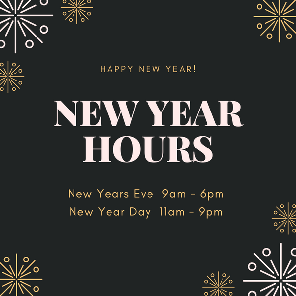 NEW YEARS HOURS