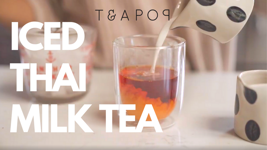 Teapop Basics: Iced Thai Milk Tea
